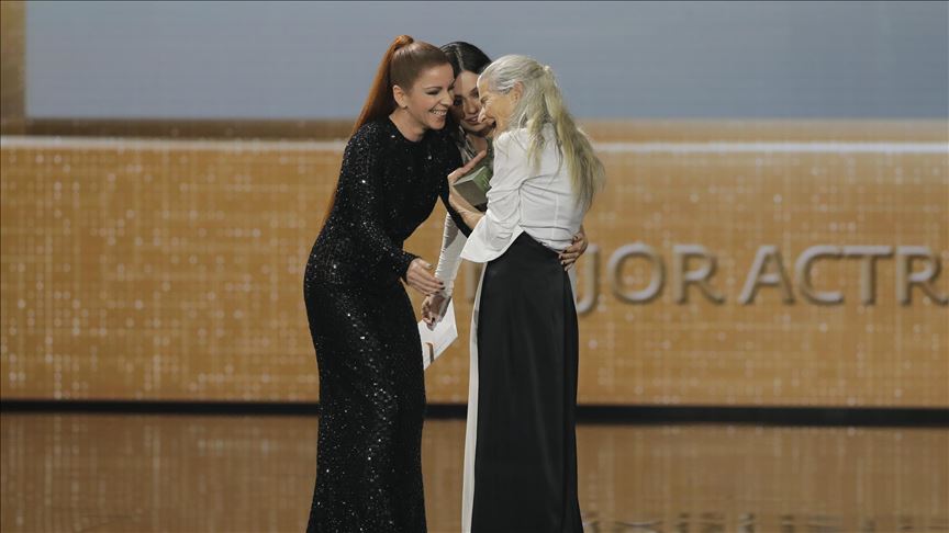 Con 84 años, Benedicta Sánchez se lleva el Premio Goya a la mejor actriz revelación