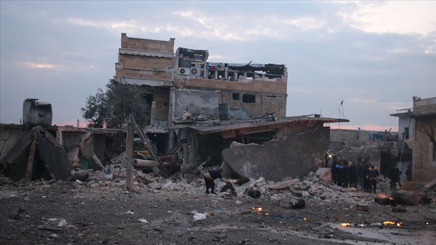 Esed rejimi Rusya'nın desteğiyle İdlib'de 3 yerleşimi daha ele geçirdi