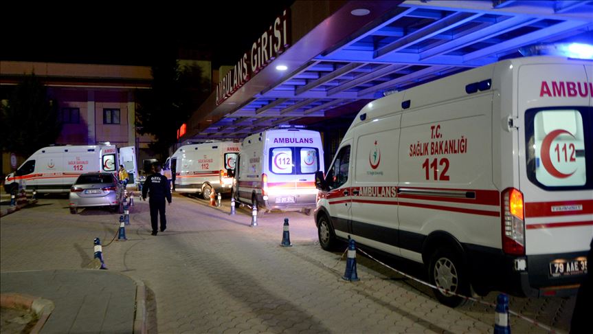 مجروحان حمله تروریستی در اعزاز به کیلیس ترکیه منتقل شدند