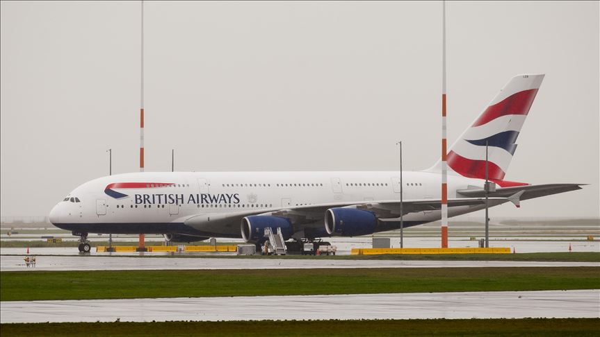 British Airways canceló sus viajes desde y hacia China