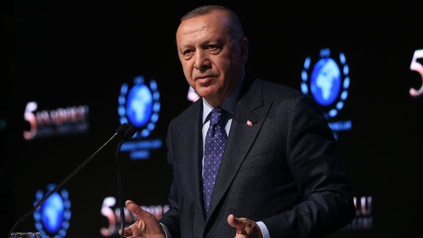الرئيس أردوغان يصف "صفقة القرن" بـ"مشروع احتلال" 