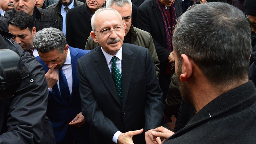 CHP Genel Başkanı Kılıçdaroğlu deprem bölgesinde