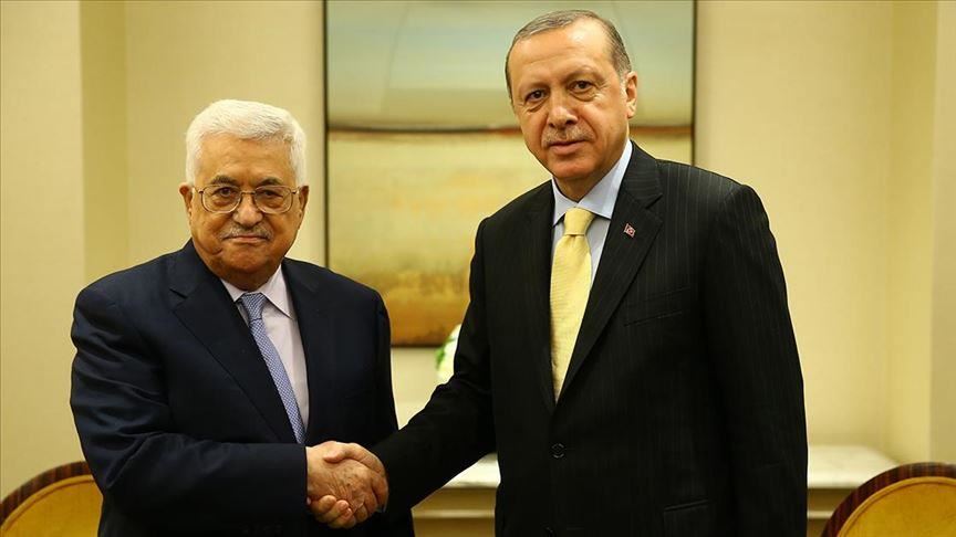Turkish, Palestinian presidents speak over phone