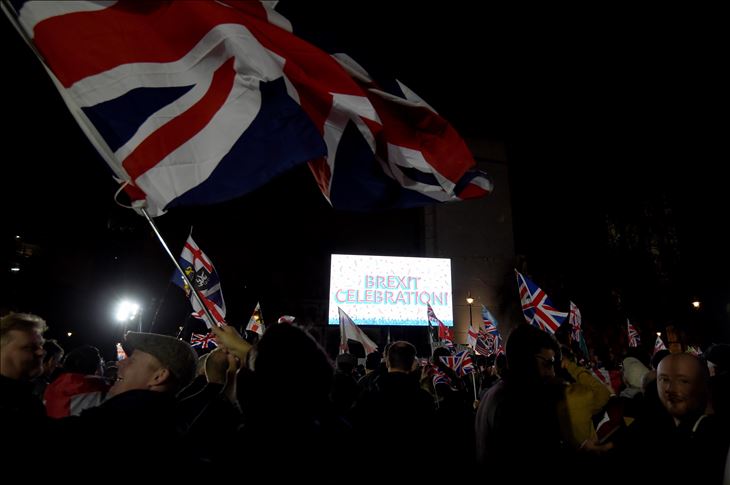 Johnson addresses nation as UK leaves EU