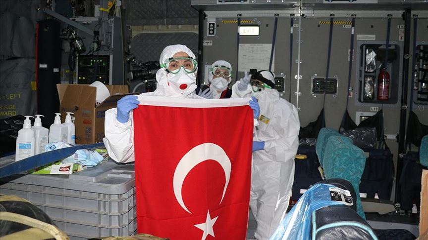 Türk vatandaşlarını tahliye edecek uçak Çin'e ulaştı
