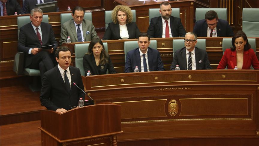 Votohet qeveria e re e Kosovës e kryesuar nga Albin Kurti