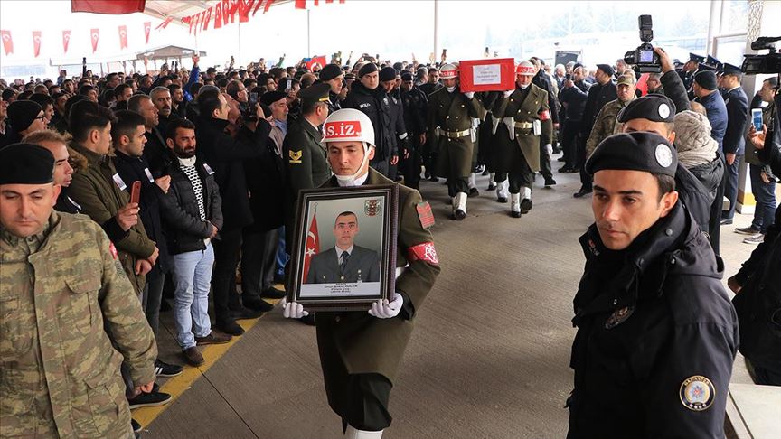 sehitlerimizi ugurladik