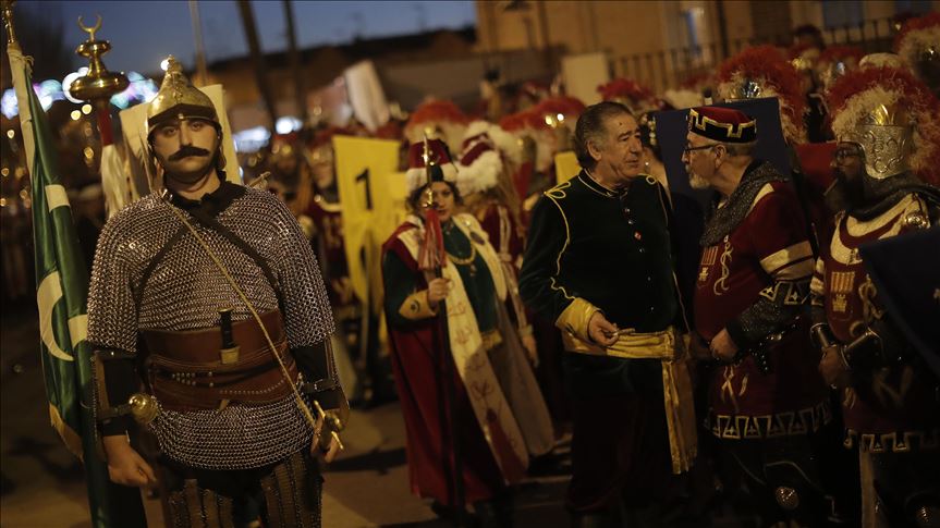 Banda de guerra otomana desfila por primera vez en España