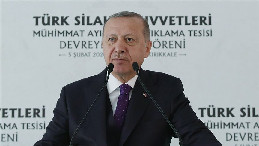 Cumhurbaşkanı Erdoğan: HİSAR-A Füze Sistemi'ni mümkünse hemen Suriye sınırımıza yerleştireceğiz