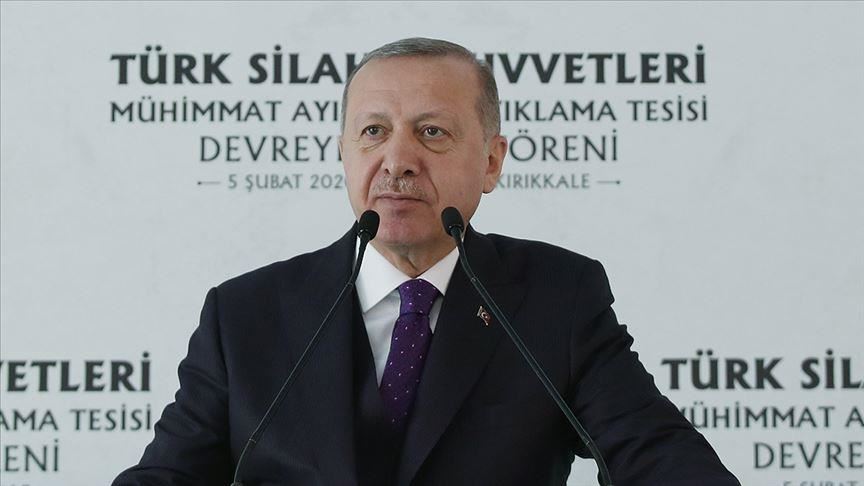أردوغان: سننشر منظومة صواريخ محلية على الحدود السورية