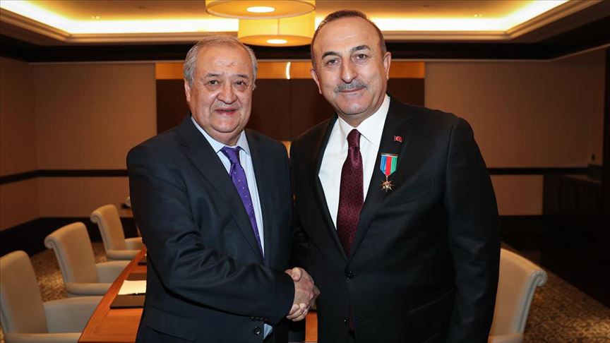Dışişleri Bakanı Çavuşoğlu, Özbek mevkidaşı Kamilov ile görüştü