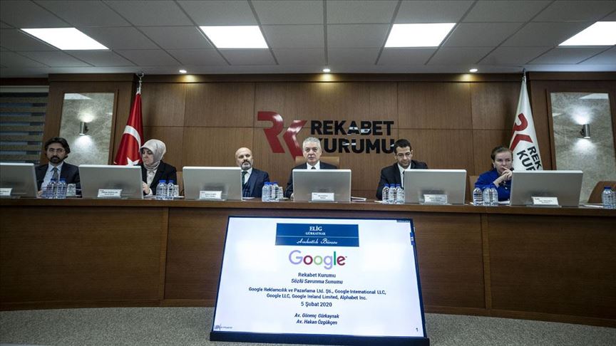Rekabet Kurulunda Google'ın sözlü savunma toplantısı yapıldı