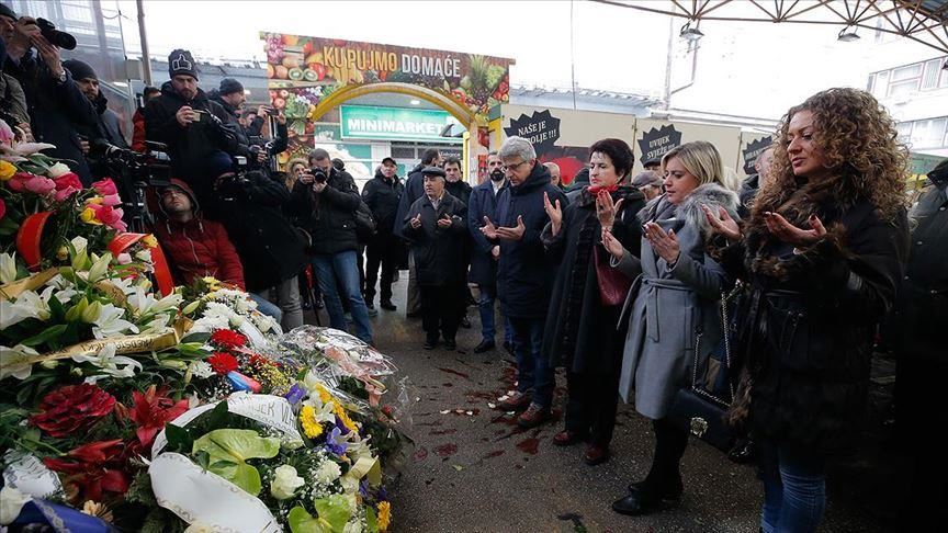 Bosnia marks 26 years since Sarajevo market bombing