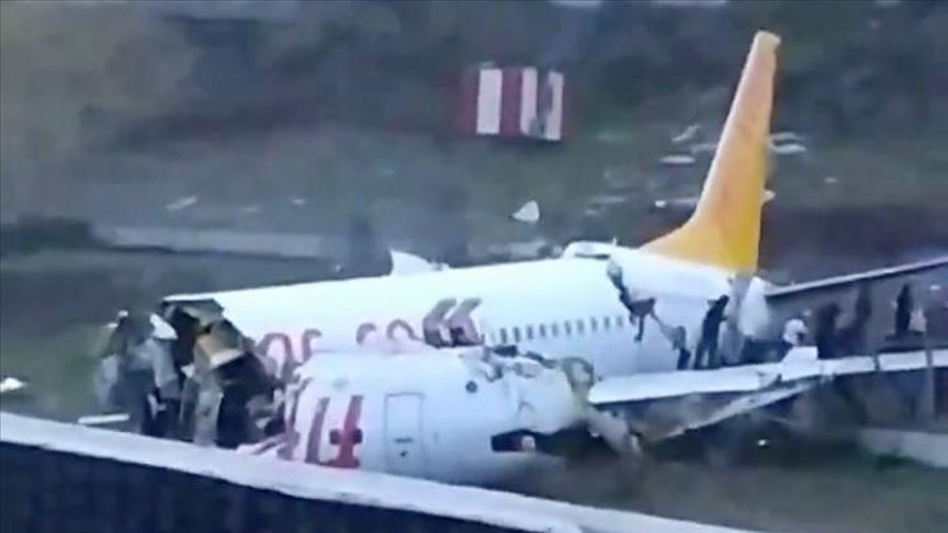 Turquie : un avion sort de piste à l'aéroport Sabiha Gokcen à Istanbul