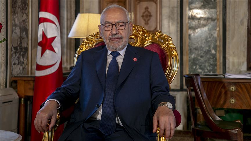 Gannuşi'den 'Tunus'un Kalbi Partisi dışlanırsa Fahfah hükümeti güvenoyu alamaz' açıklaması