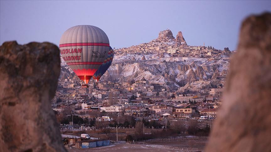 Mbi 159 mijë turistë e vizituan Kapadokya-n në janar