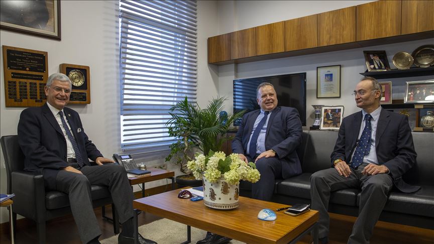 Turkish senior diplomat meets Croatian, Canadian envoys