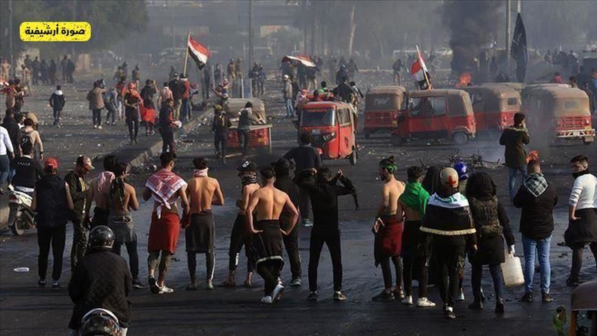 العراق.. ارتفاع ضحايا المتظاهرين في النجف إلى 11 قتيلا 