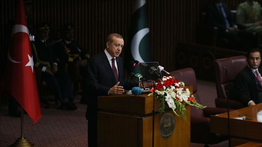 Erdogan to address Pakistan's parliament on Feb. 14