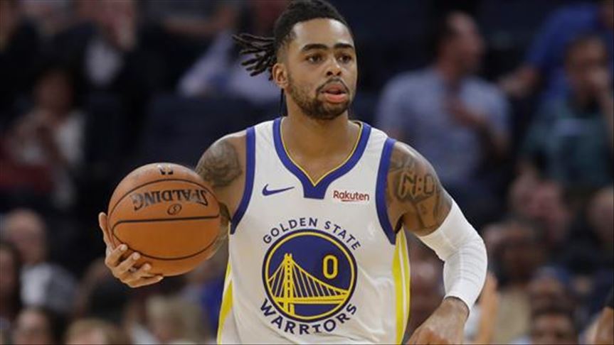 NBA: Warriors send Russell to Timberwolves for Wiggins