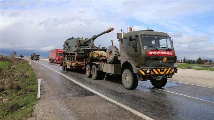 تركيا ترسل تعزيزات عسكرية لنقاط المراقبة بإدلب السورية