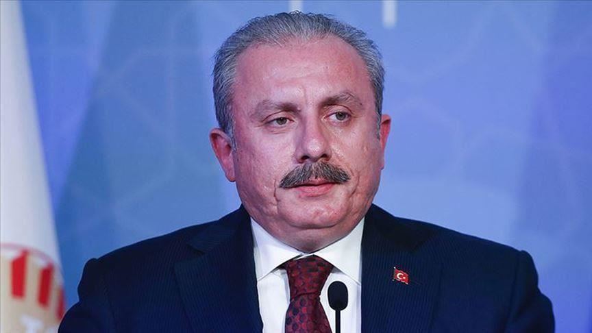 رئيس البرلمان التركي يبعث برسالة إدانة لرئيس البرلمان الأوروبي     