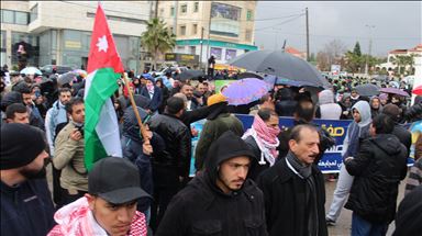 ادامه تظاهرات مردم اردن علیه طرح "معامله قرن" ترامپ