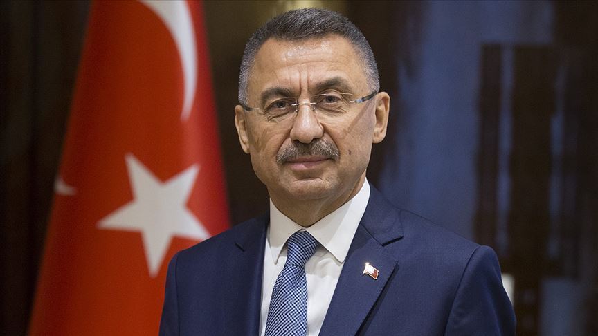 Cumhurbaşkanı Yardımcısı Oktay: Akıncı'nın açıklamaları oturduğu makama yakışmayacak ifadelerdir