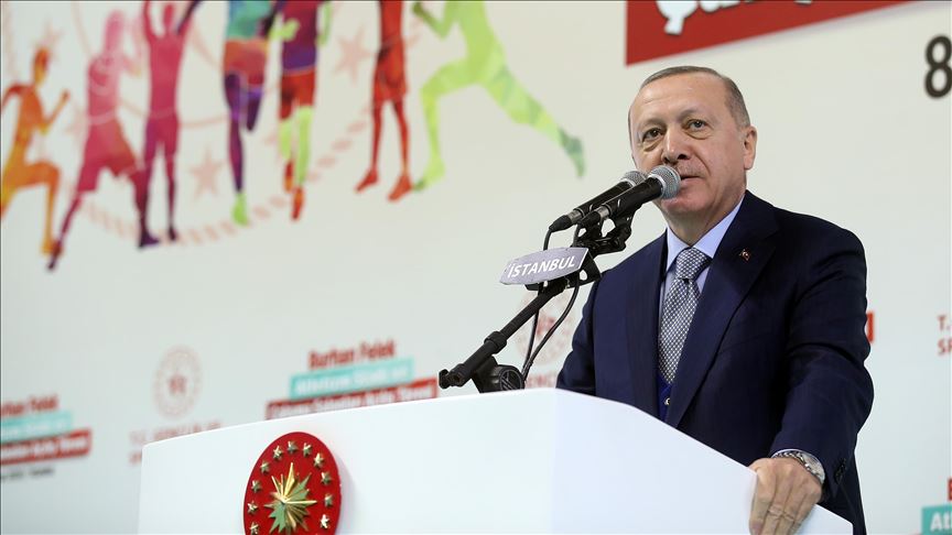 Turkey working to make sports activities accessible to all: Erdogan