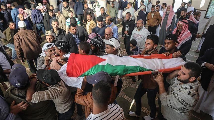 Cisjordanie: funérailles du jeune Palestinien tué par l’armée isarélienne