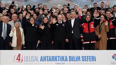 4. Ulusal Antarktika Bilim Seferi heyeti yola çıktı