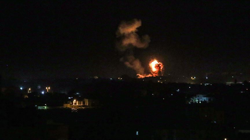 ВВС Израиля нанесли очередной удар по Газе
