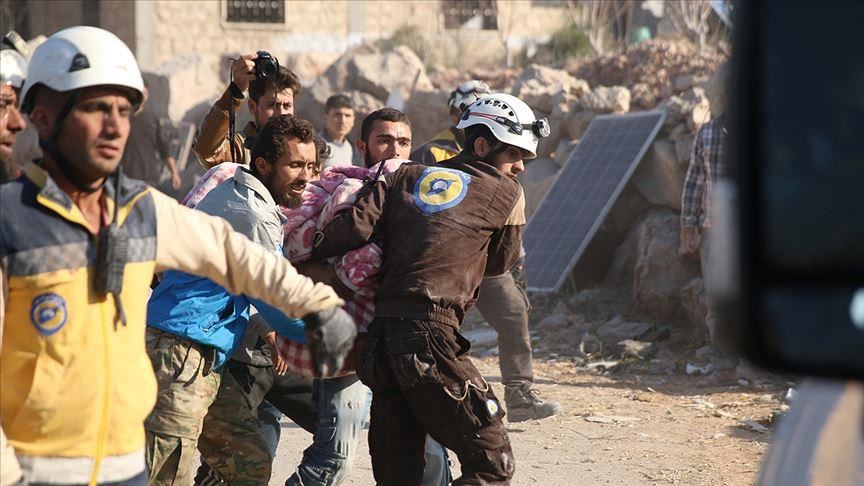 Li Herêma Kêmkirina Rageşiyê ya li Îdlibê di êrîşa Rûsyayê da 9 sivîlên din jî hatin kuştin