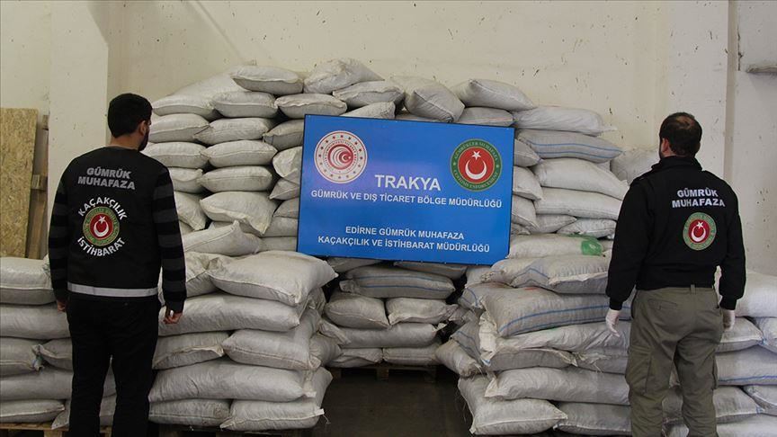 Turkey seizes record 2 tons of marijuana at border gate