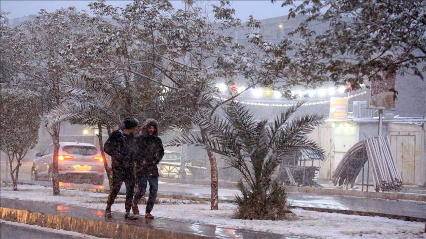 Li Bexdayê 12 sal şûnda berf barî