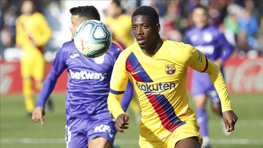 Barcelona announce Dembele underwent thigh surgery