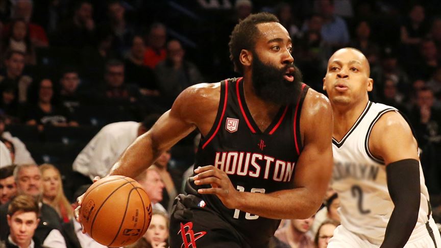 NBA'de Rockets, Harden'ın 42 sayı attığı maçta Celtics'i yendi