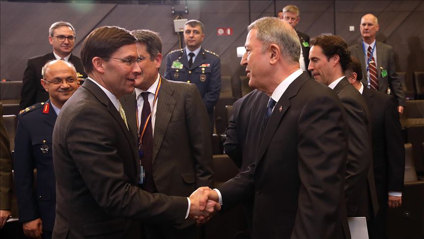 Turkish, US defense chiefs discuss Syria, Iraq