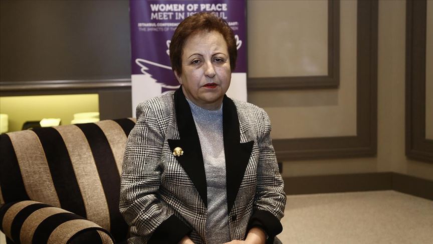 ran Devrimi'ne katlan Nobel dll hukuku Ebadi: Devrime destek verdiim iin zr diliyorum