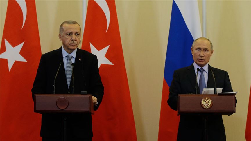 Erdoğan ve Putin İdlib’deki durumu telefonda görüştü