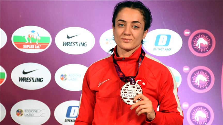 یک مدال دیگر برای ترکیه در کشتی فرنگی قهرمانی اروپا 