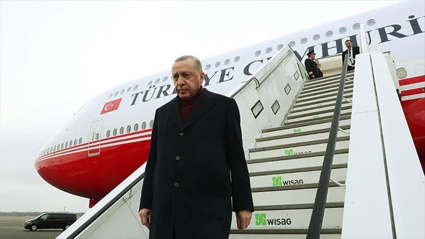 Erdogan tiba di Pakistan untuk kunjungan resmi 2 hari