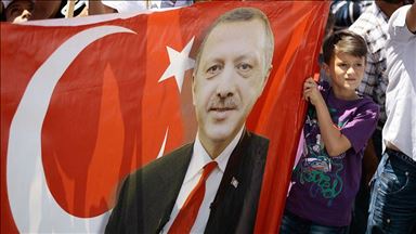 اردوغان محبوبترین رهبر جهان در مقدونیه شمالی