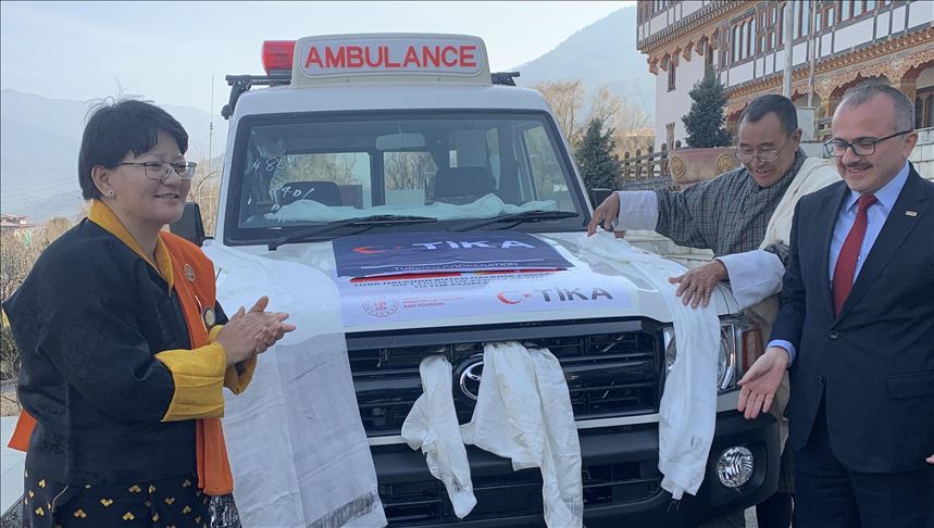 Turkey donates fully equipped ambulance to Bhutan