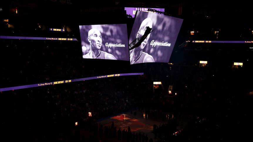 Penghormatan terakhir untuk Kobe Bryant disiapkan