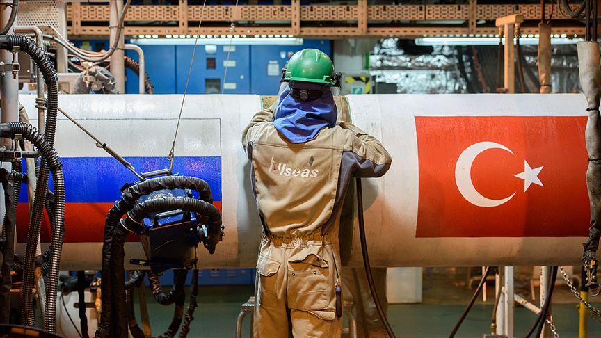 Türkiye'nin Rusya'dan gaz ithalatı 2019'da yüzde 35 azaldı