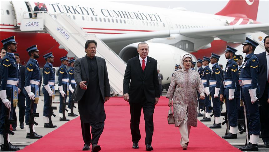 Visita de Erdogan a Pakistán fue tendencia número uno en Twitter