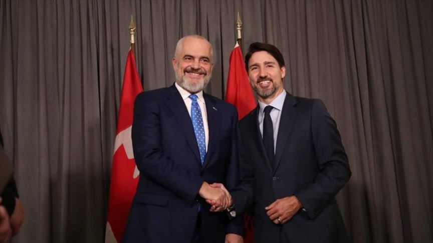 Kryeministri Rama takon homologët e Kanadasë dhe Kuvajtit