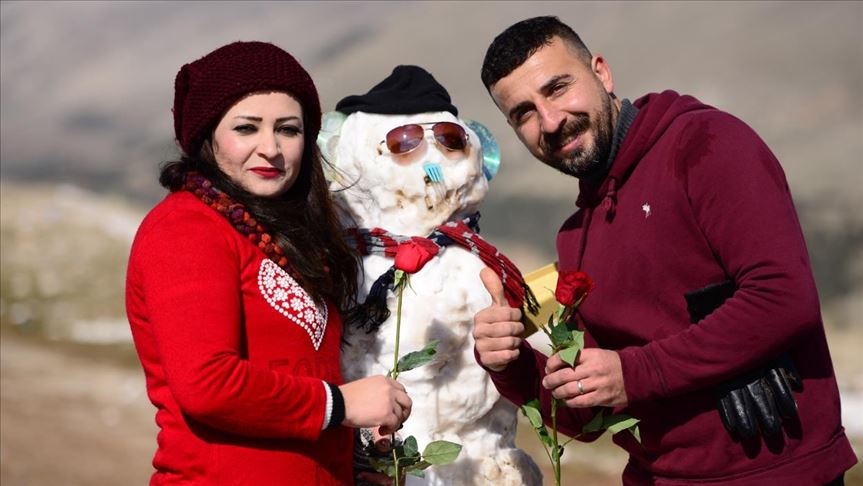 کەرنەڤاڵی ڤاڵانتاینی سپی لە سلێمانی