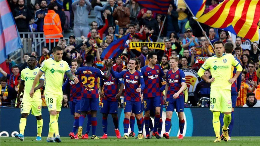 Barcelona At Joint Top Of La Liga After Win Over Getafe